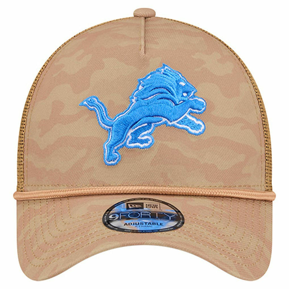 NFL Detroit Lions Wheat Camo 9FORTY Adjustable Hat