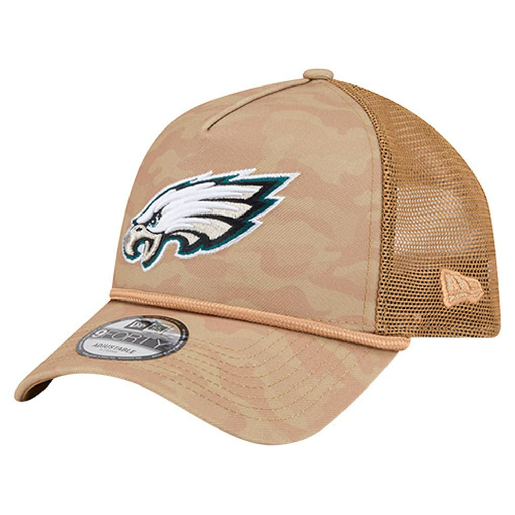 NFL Philadelphia Eagles Wheat Camo 9FORTY Adjustable Hat