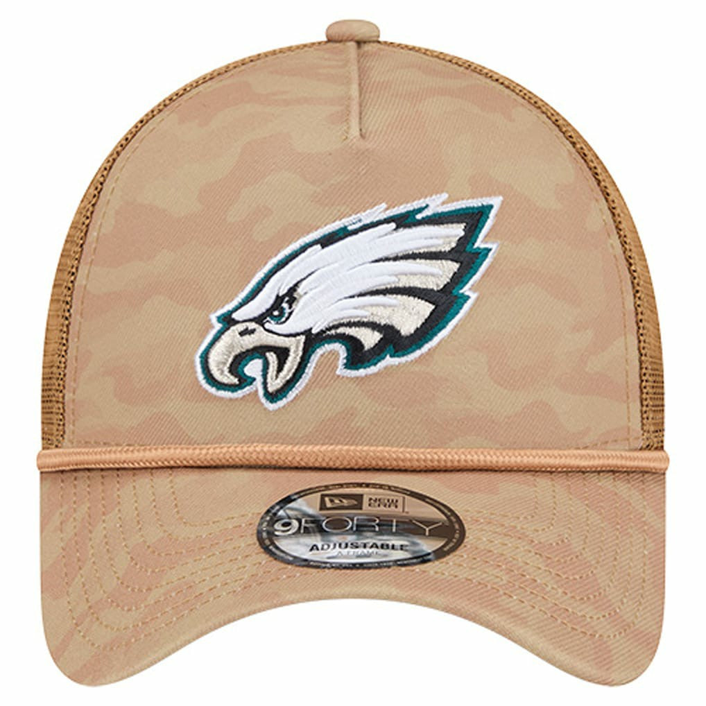 NFL Philadelphia Eagles Wheat Camo 9FORTY Adjustable Hat