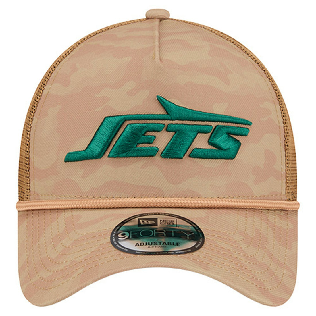 NFL New York Jets Wheat Camo 9FORTY Adjustable Hat