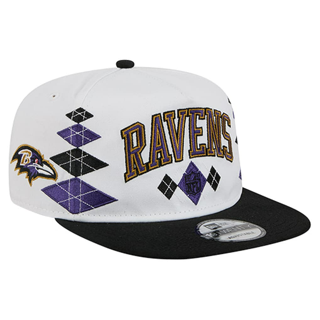 NFL Baltimore Ravens Argyle 19TWENTY Adjustable Hat