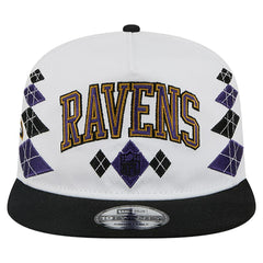 NFL Baltimore Ravens Argyle 19TWENTY Adjustable Hat