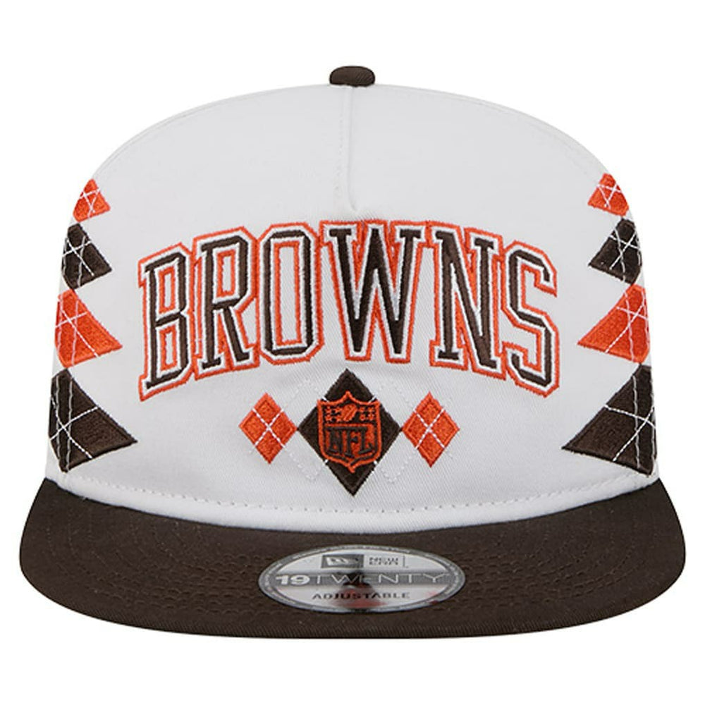 NFL Cleveland Browns Argyle 19TWENTY Adjustable Hat