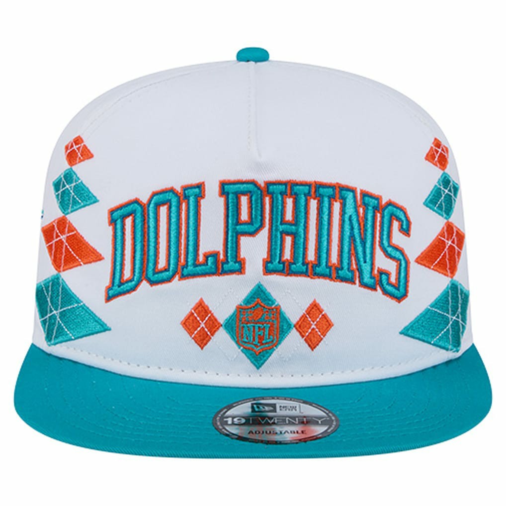 NFL Miami Dolphins Argyle 19TWENTY Adjustable Hat