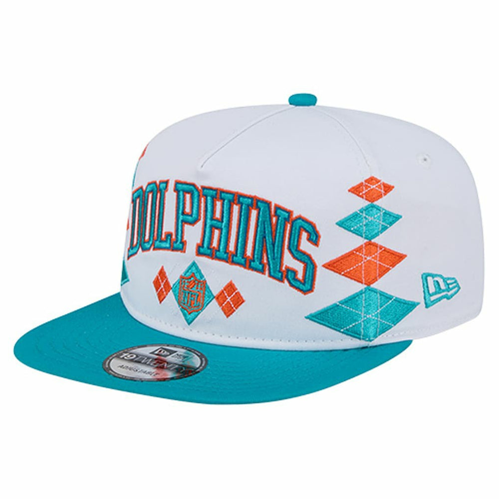 NFL Miami Dolphins Argyle 19TWENTY Adjustable Hat