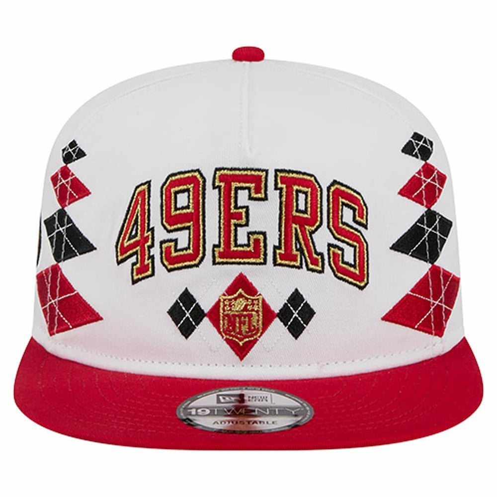 NFL San Francisco 49ers Argyle 19TWENTY Adjustable Hat