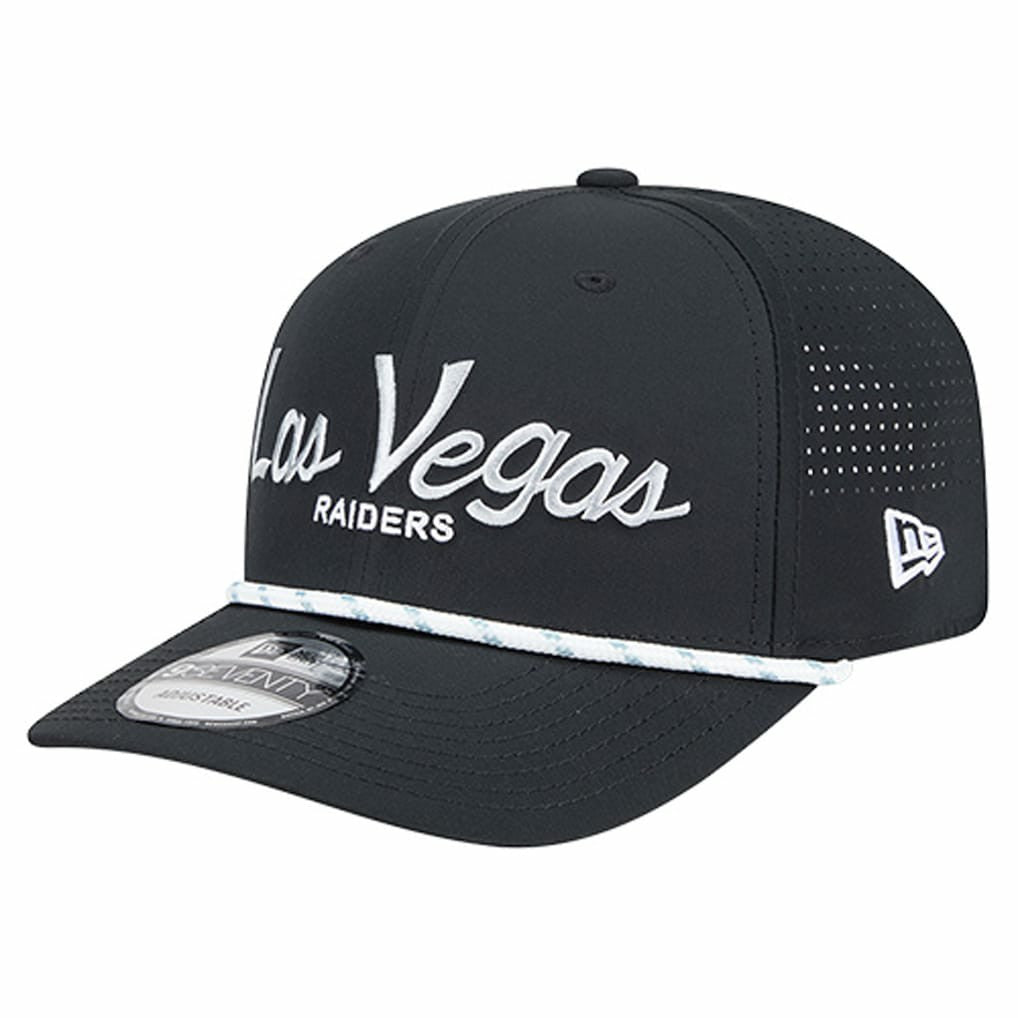 NFL Las Vegas Raiders Script 9SEVENTY Adjustable Hat