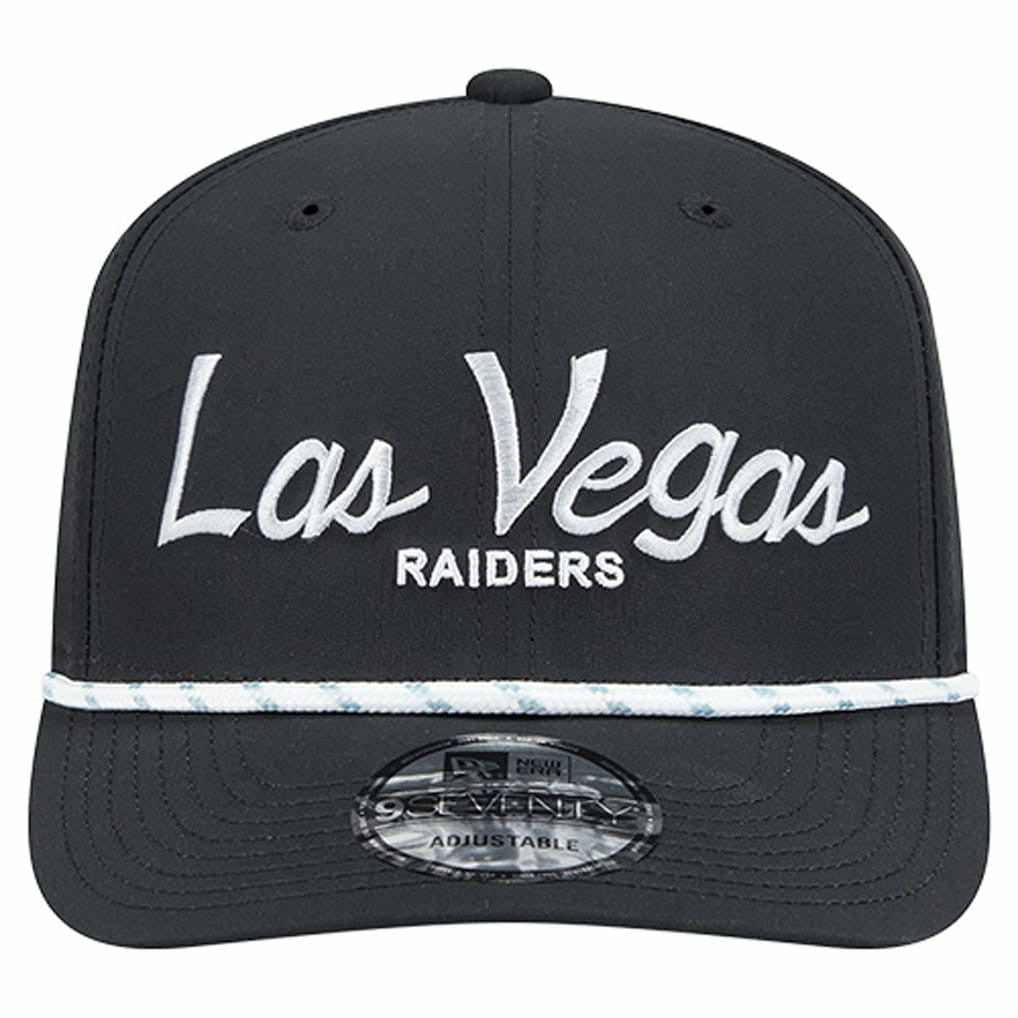 NFL Las Vegas Raiders Script 9SEVENTY Adjustable Hat