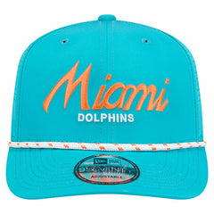 NFL Miami Dolphins Script 9SEVENTY Adjustable Hat
