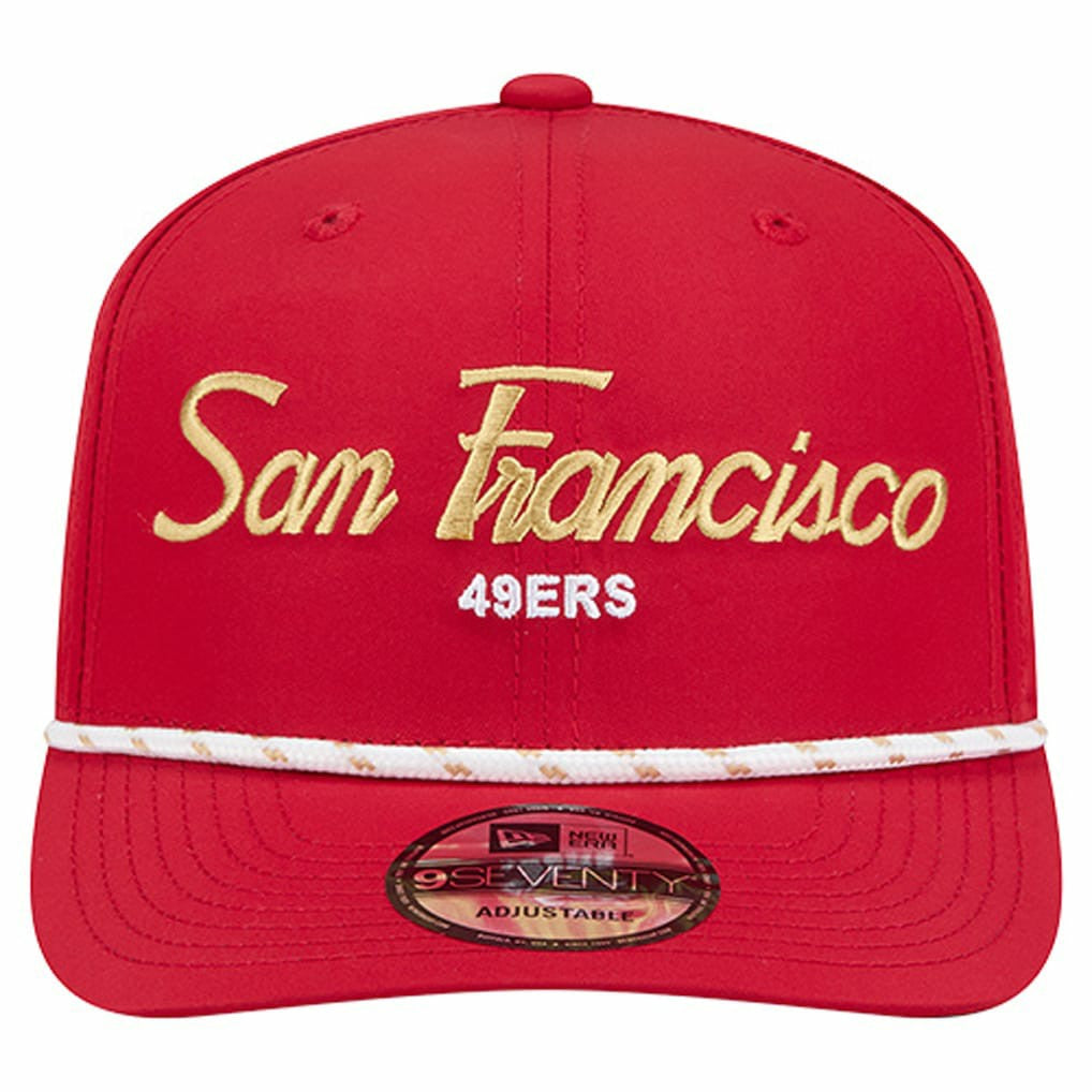 NFL San Francisco 49ers Script 9SEVENTY Adjustable Hat