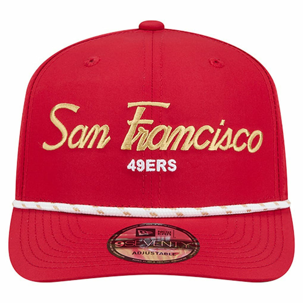 NFL San Francisco 49ers Script 9SEVENTY Adjustable Hat
