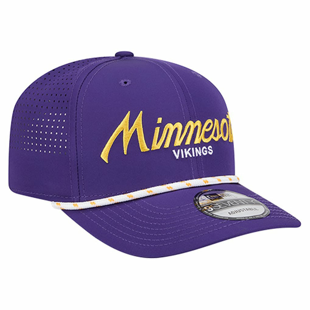 NFL Minnesota Vikings Script 9SEVENTY Adjustable Hat