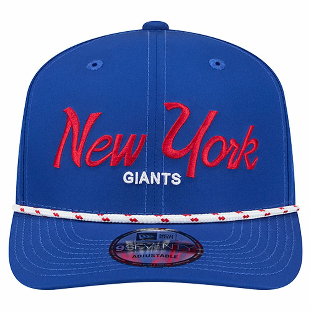 NFL New York Giants Script 9SEVENTY Adjustable Hat