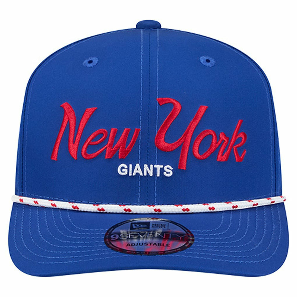 NFL New York Giants Script 9SEVENTY Adjustable Hat