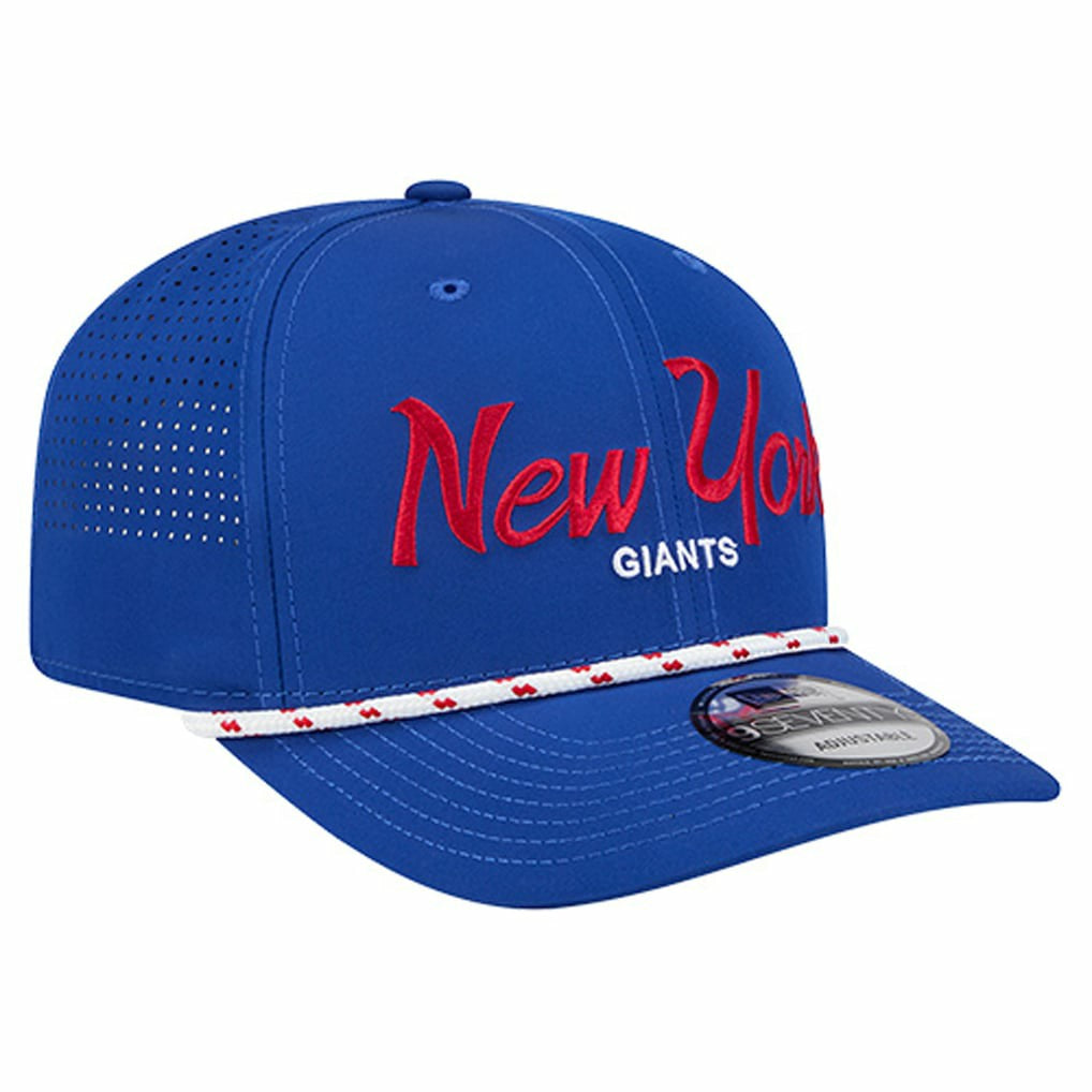 NFL New York Giants Script 9SEVENTY Adjustable Hat