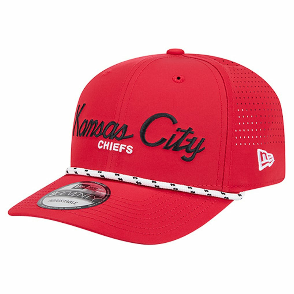 NFL Kansas City Chiefs Script 9SEVENTY Adjustable Hat