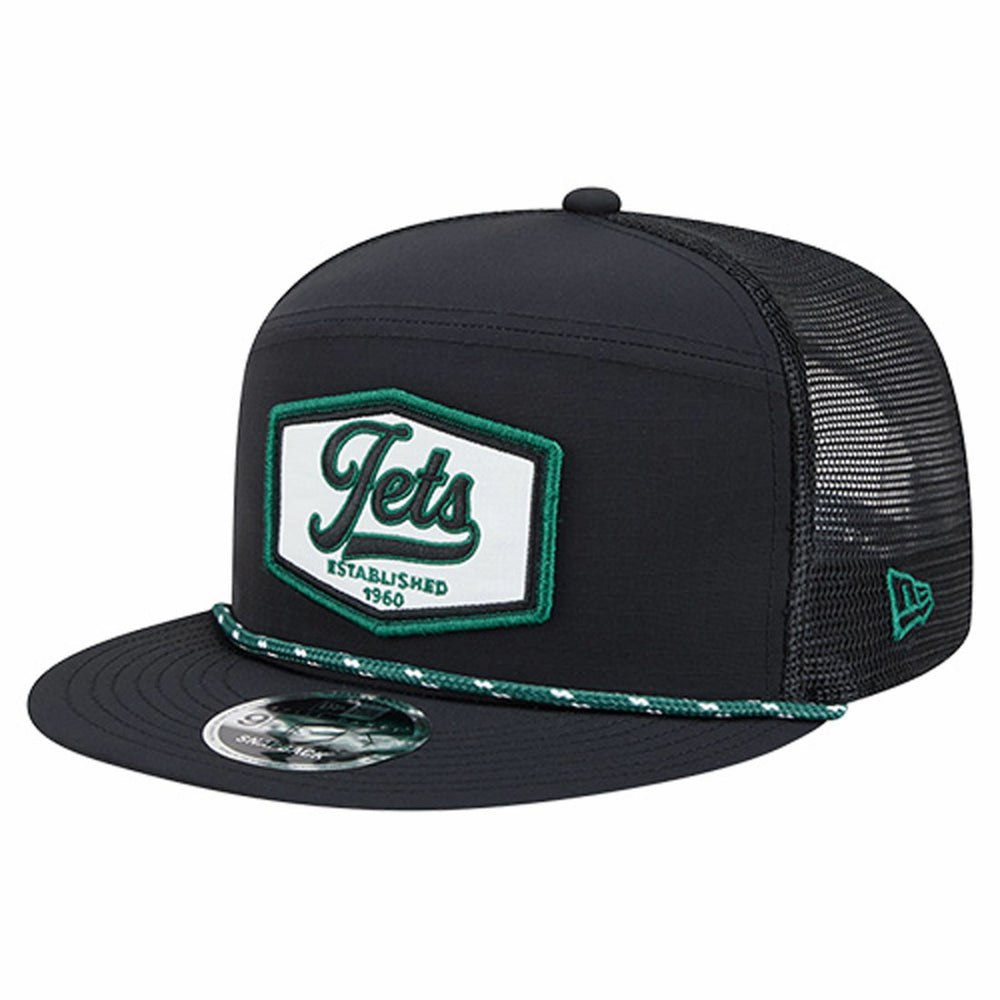 NFL New York Jets Ripstop Patch 9FIFTY Split Panel Snapback Hat