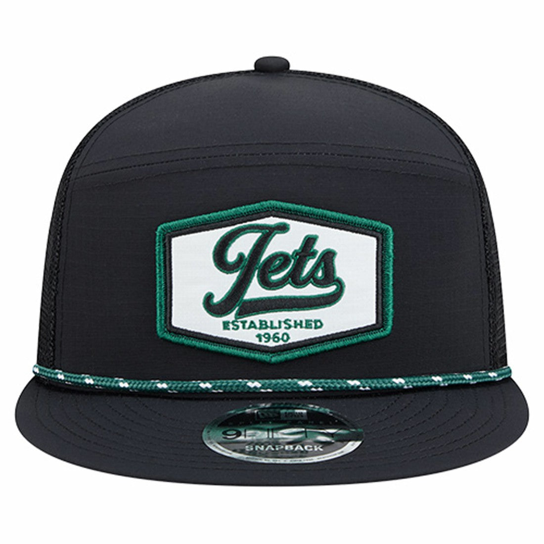 NFL New York Jets Ripstop Patch 9FIFTY Split Panel Snapback Hat
