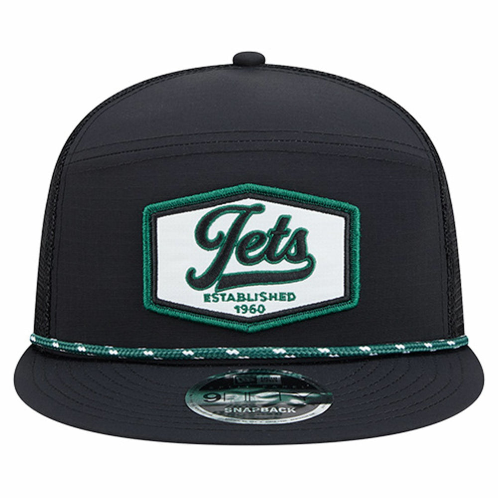NFL New York Jets Ripstop Patch 9FIFTY Split Panel Snapback Hat