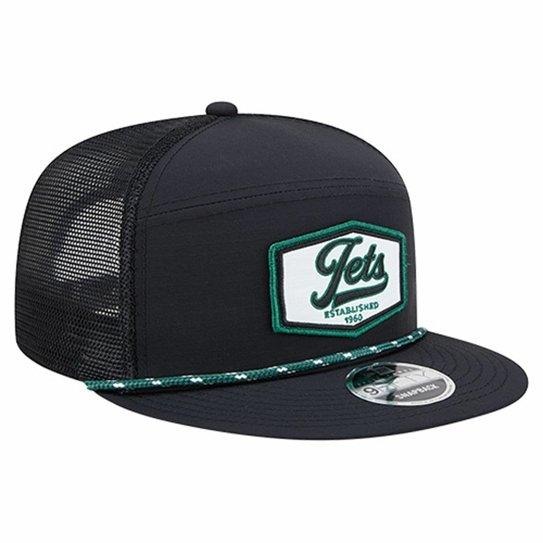 NFL New York Jets Ripstop Patch 9FIFTY Split Panel Snapback Hat