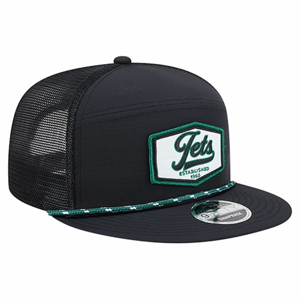 NFL New York Jets Ripstop Patch 9FIFTY Split Panel Snapback Hat