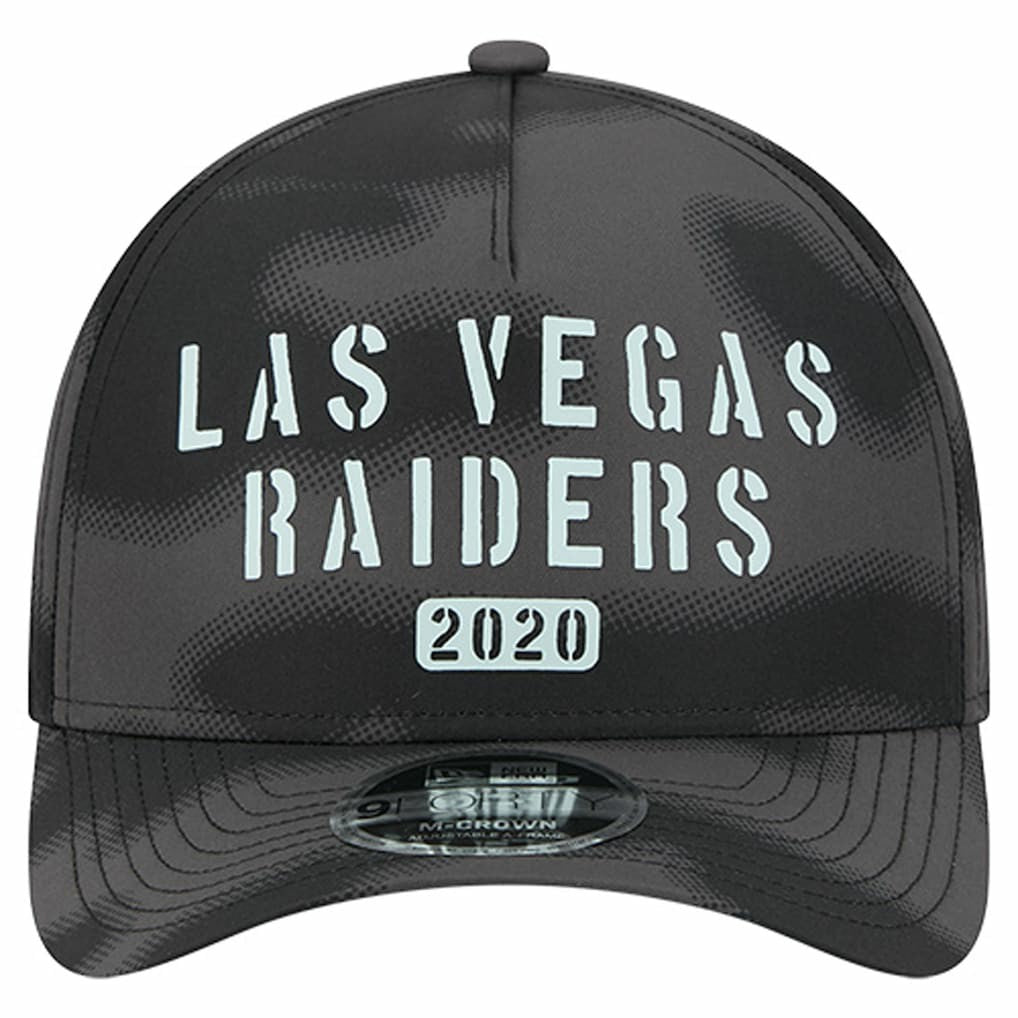 NFL Las Vegas Raiders Halftone Camo 9FORTY Hat