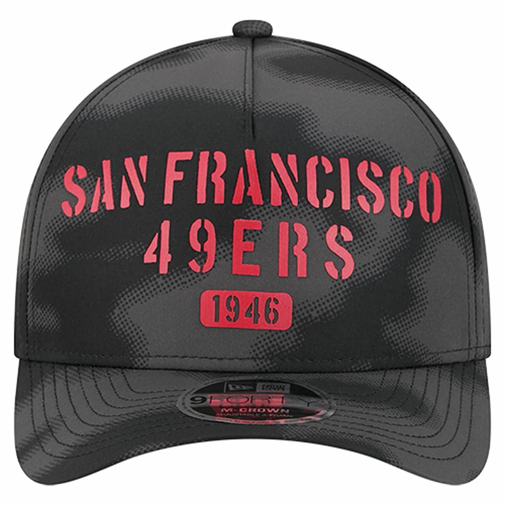 NFL San Francisco 49ers Halftone Camo 9FORTY Hat