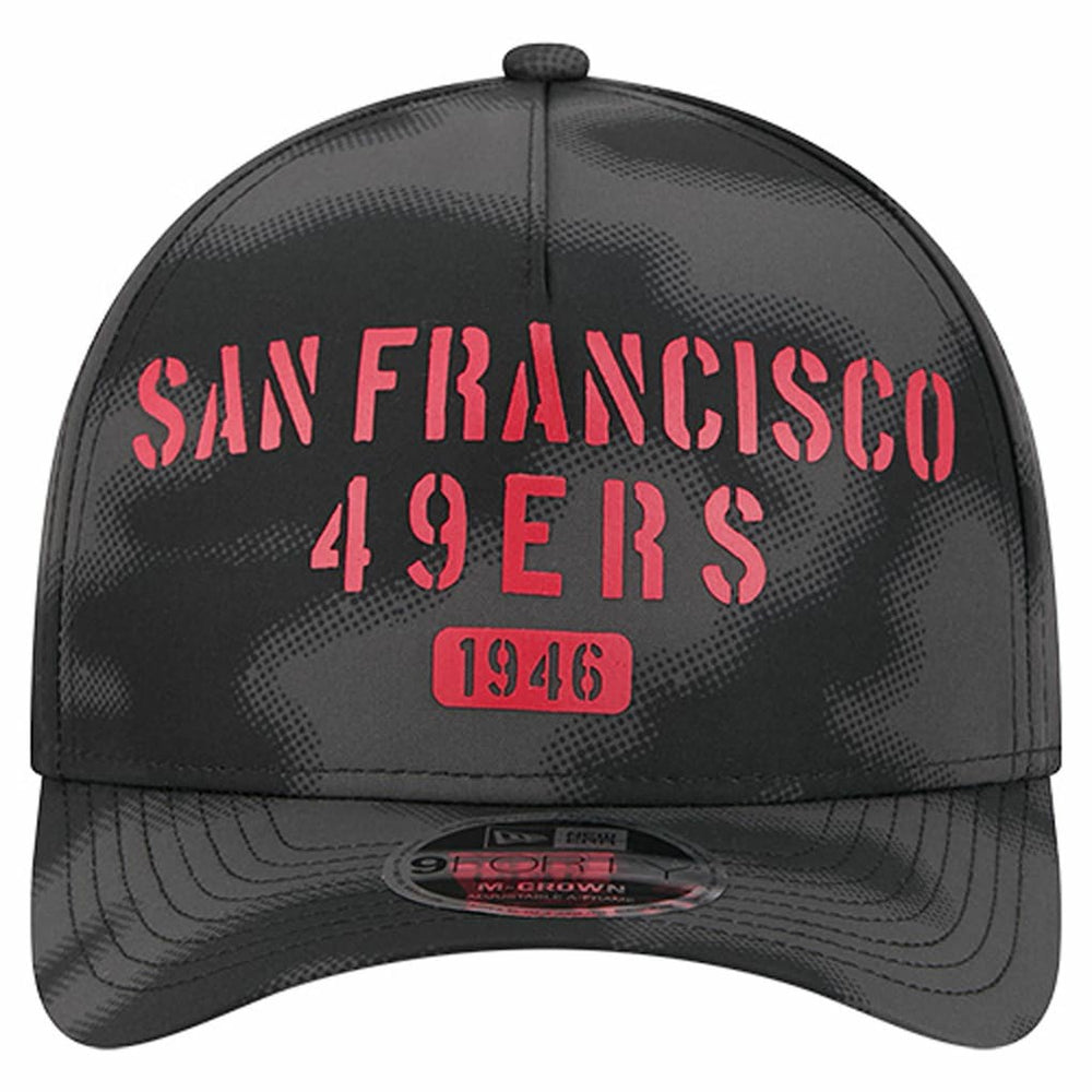 NFL San Francisco 49ers Halftone Camo 9FORTY Hat