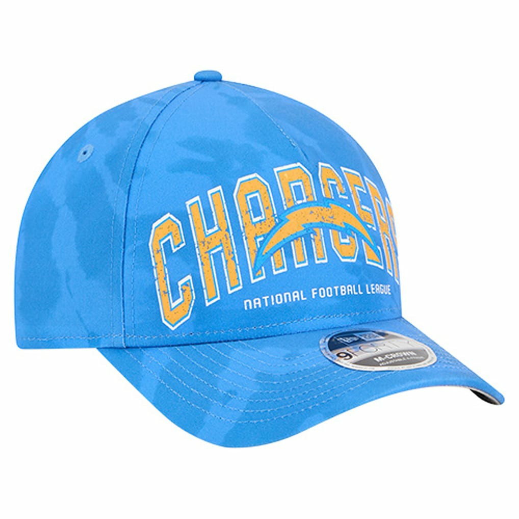 NFL Los Angeles Chargers Tie Dye Fade 9Forty M-Crown A-Frame Adjustable Hat