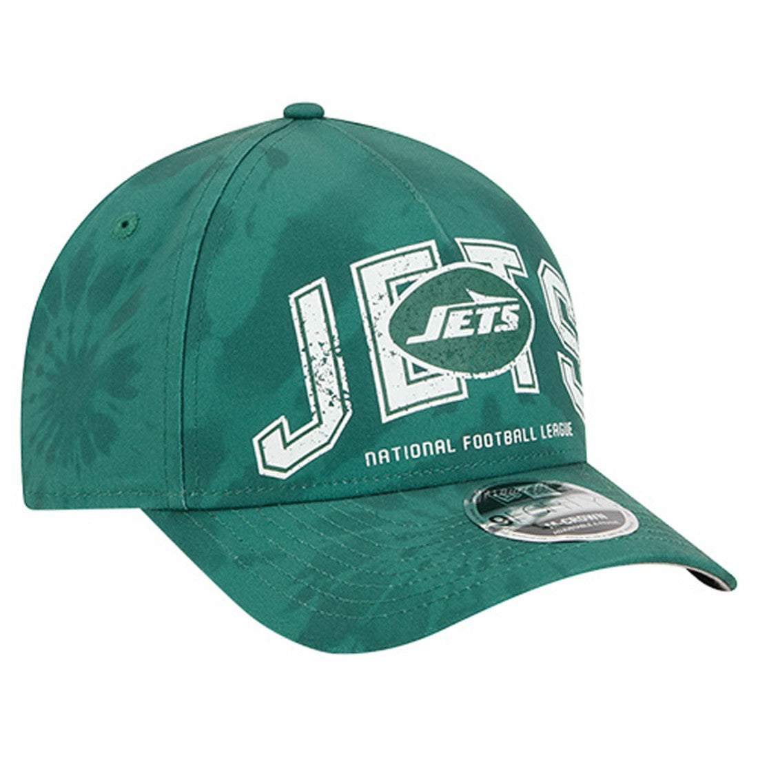 NFL New York Jets Tie Dye Fade 9Forty M-Crown A-Frame Adjustable Hat