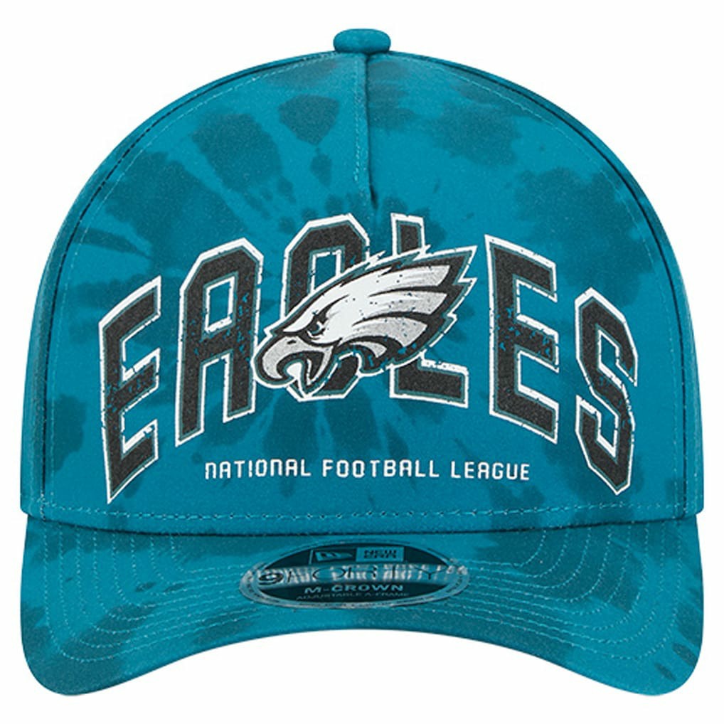 NFL Philadelphia Eagles Tie Dye Fade 9Forty M-Crown A-Frame Adjustable Hat