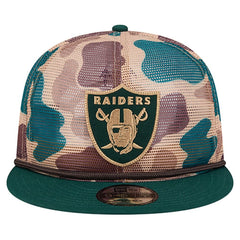 NFL Las Vegas Raiders Duck Camo 9FIFTY Snapback Hat