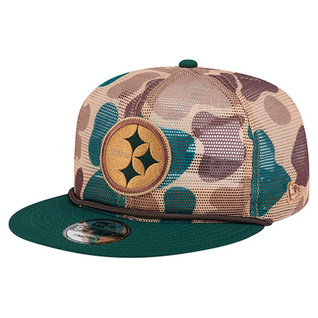 NFL Pittsburgh Steelers Duck Camo 9FIFTY Snapback Hat