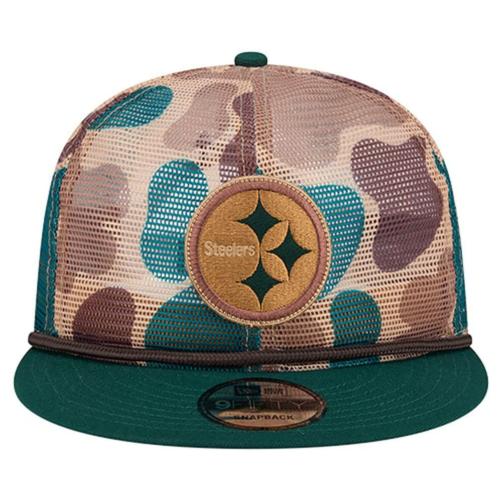 NFL Pittsburgh Steelers Duck Camo 9FIFTY Snapback Hat
