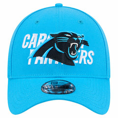 NFL Carolina Panthers Overlap Logo 39THIRTY Stretch Fit Hat
