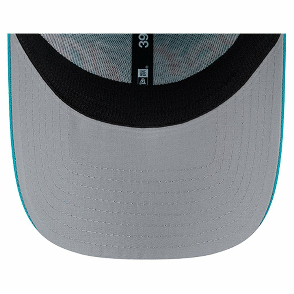 NFL Miami Dolphins Overlap Logo 39THIRTY Stretch Fit Hat
