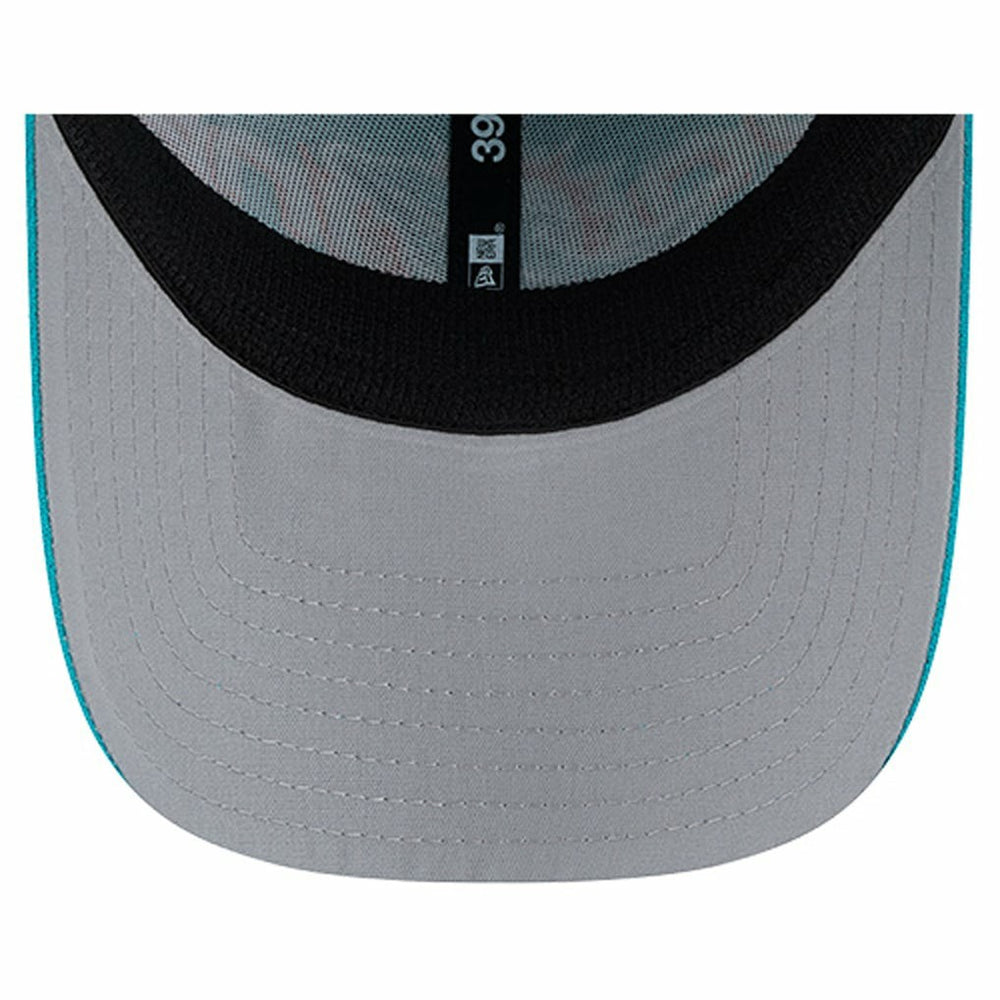 NFL Miami Dolphins Overlap Logo 39THIRTY Stretch Fit Hat