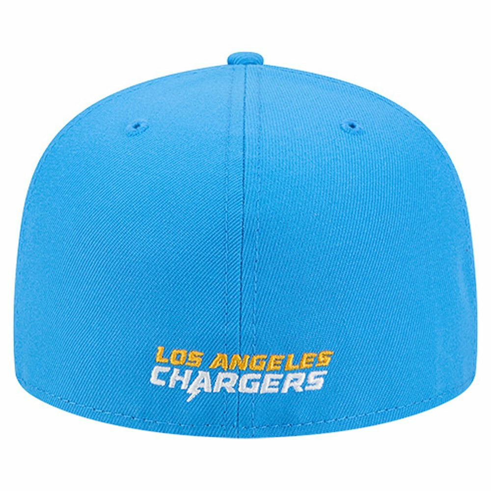 NFL Los Angeles Chargers Overlap Wordmark 59FIFTY Fitted Hat