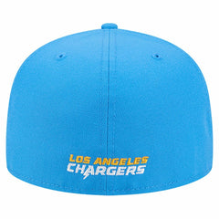 NFL Los Angeles Chargers Overlap Wordmark 59FIFTY Fitted Hat