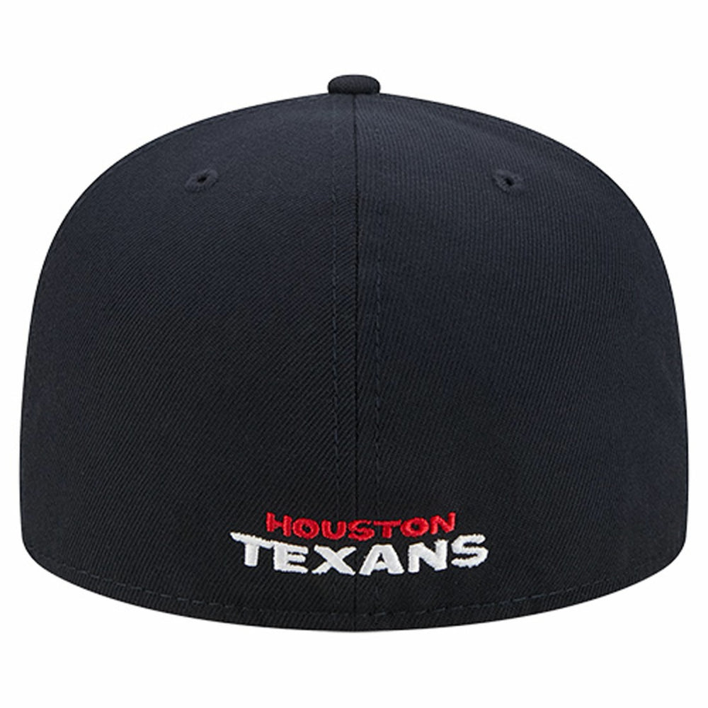 NFL Houston Texans Overlap Wordmark 59FIFTY Fitted Hat
