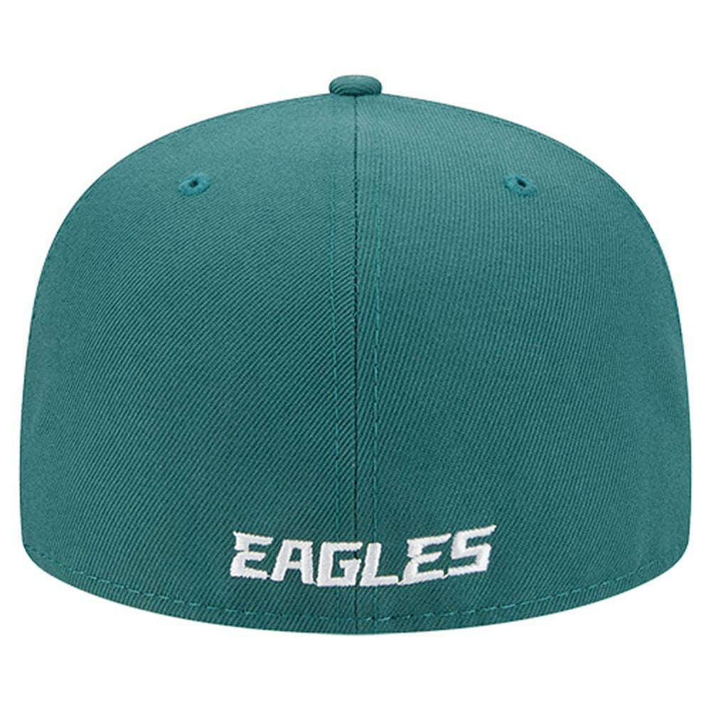 NFL Philadelphia Eagles Overlap Wordmark 59FIFTY Fitted Hat