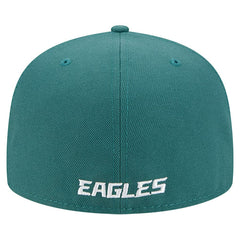 NFL Philadelphia Eagles Overlap Wordmark 59FIFTY Fitted Hat