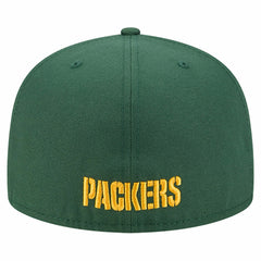 NFL Green Bay Packers Overlap Wordmark 59FIFTY Fitted Hat