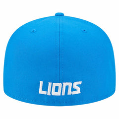 NFL Detroit Lions Overlap Wordmark 59FIFTY Fitted Hat