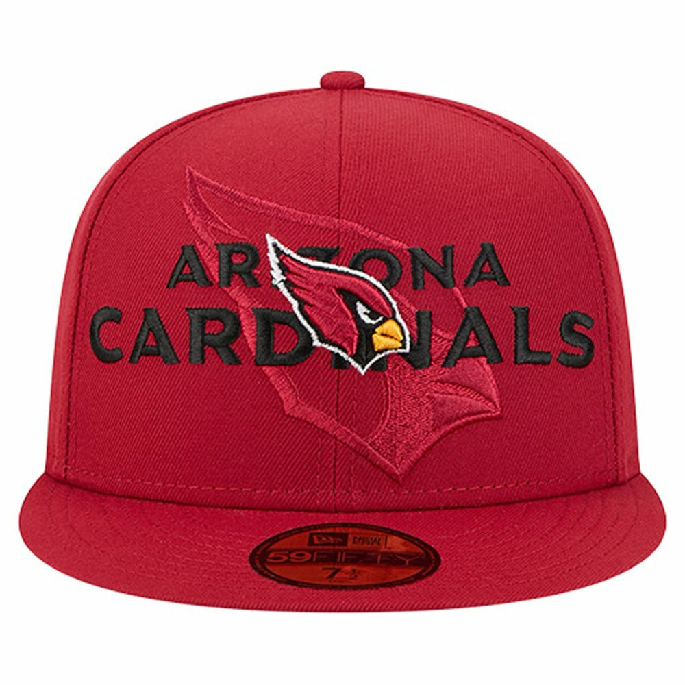 NFL Arizona Cardinals Overlap Wordmark 59FIFTY Fitted Hat