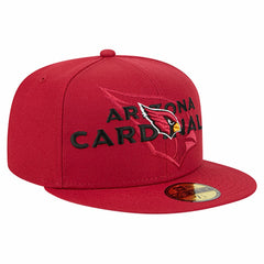 NFL Arizona Cardinals Overlap Wordmark 59FIFTY Fitted Hat