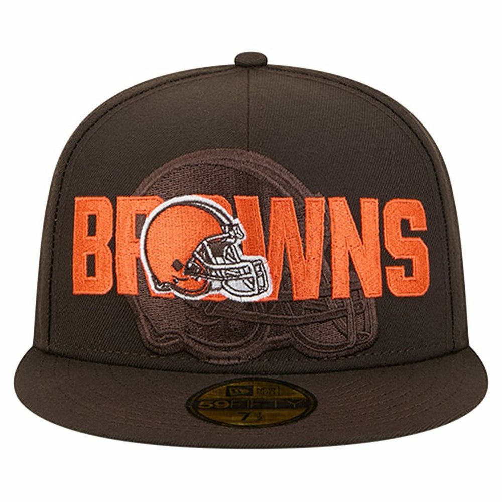 NFL Cleveland Browns Overlap Wordmark 59FIFTY Fitted Hat