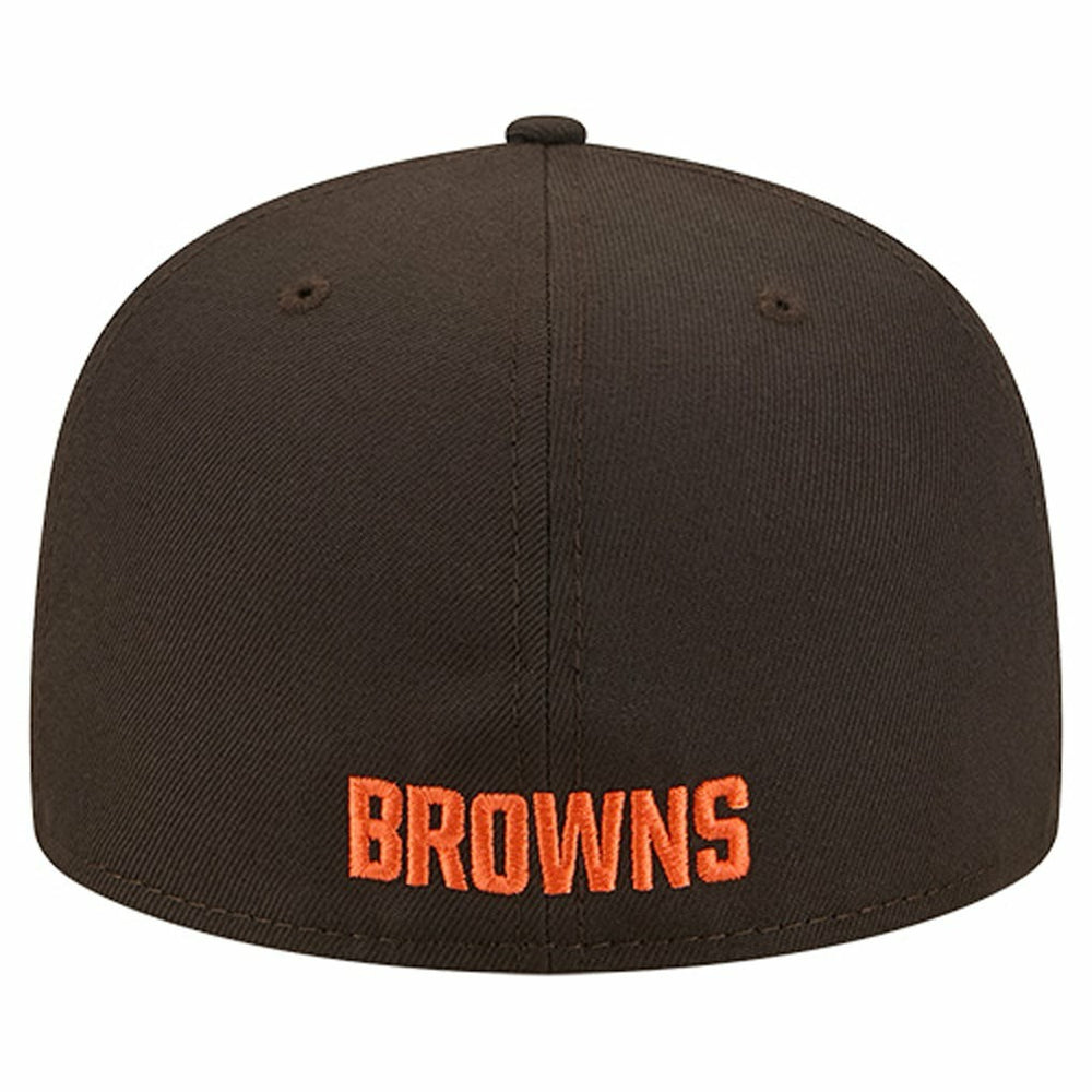 NFL Cleveland Browns Overlap Wordmark 59FIFTY Fitted Hat