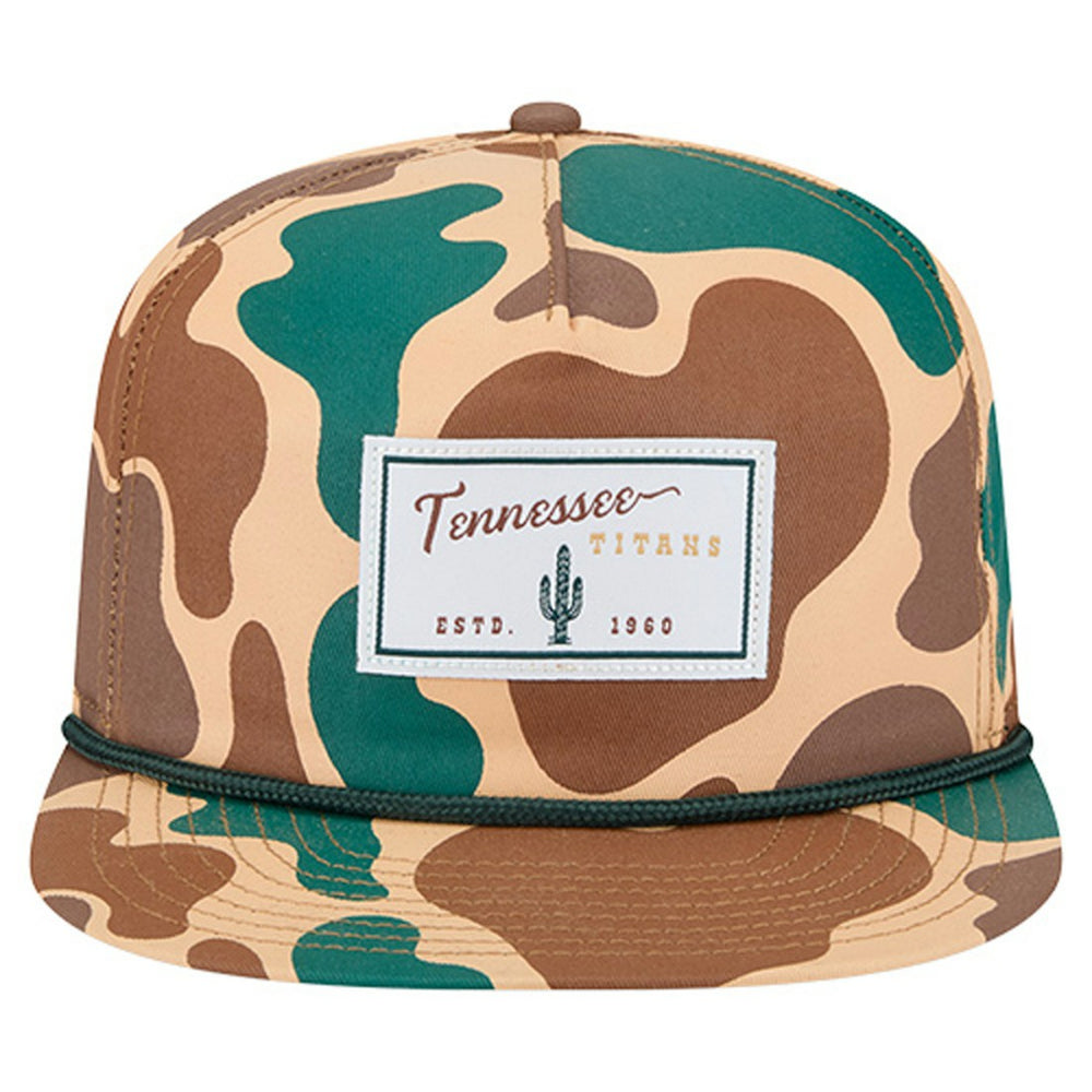 NFL Tennessee Titans Duck Rope 19TWENTY Snapback Hat