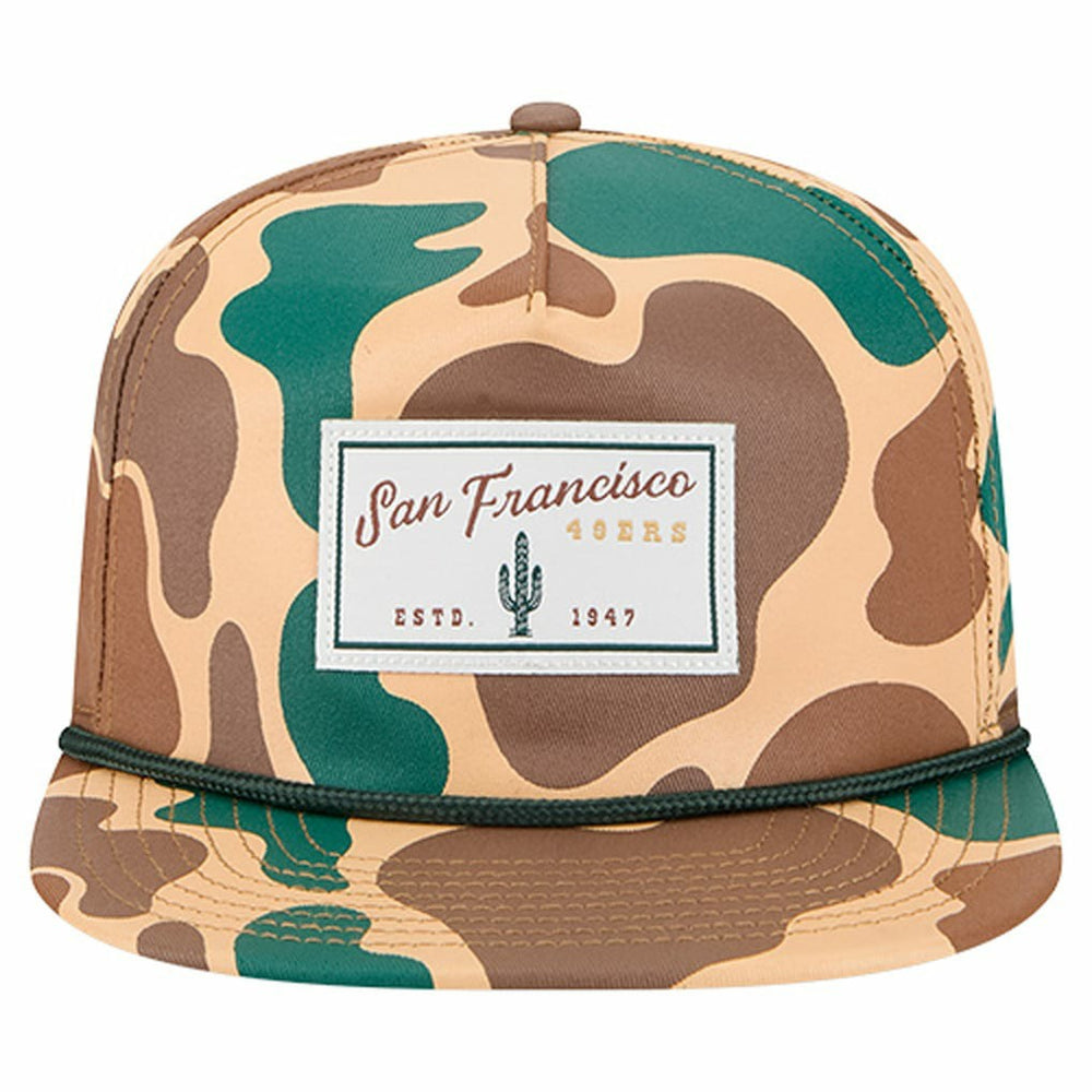 NFL San Francisco 49ers Duck Rope 19TWENTY Snapback Hat